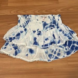 Vintage Victorias Secret Tiered ruffle skirt